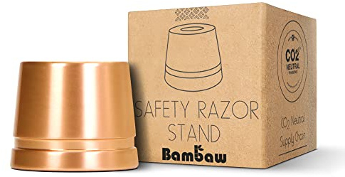 Bambaw – Rakapparat i roséguld – passar endast metallsäkerhetsrakapparat