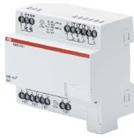 Fan convector 2xPWM 3-stage REG - Heating actuator for KNX home automation FCC/S1.1.1.1