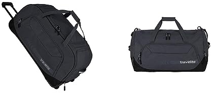 travelite Trolley Reisetasche Größe XL, Gepäck Serie Kick Off & große Reisetasche Größe L, Gepäck Serie Kick Off: Praktische Reisetasche für Urlaub und Sport, 60 cm, 73 Liter