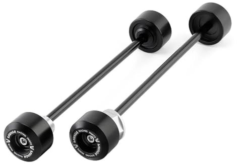 QingHang Motorräder Rahmen Protector Schieber Für Husqvarna 701 Supermoto 701 Enduro Vorne Hinterachse Gabel Sliders Motorrad Radnabe Anti-Kollision Sturzschutz (Color : Front and Rear)