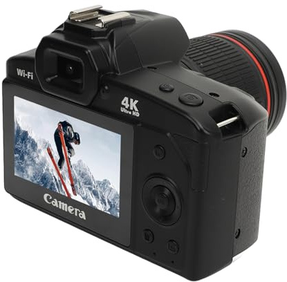 Fotocamera Digitale Compatta con Zoom Ottico 16x Schermo LCD da 3 pollici Registrazione Video HD 1080p Batteria Ricaricabile Compatibile con SD Card fino a 128 GB
