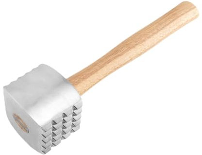 KESOTO Wooden Meat Tenderizer Mallet for Restaurant Kitchen Cooking