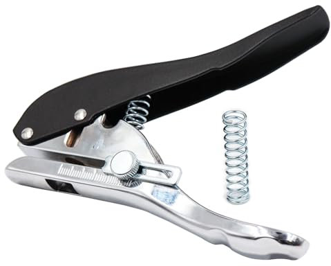 Edges Banding Punching Pliers Portable Punches Pliers 10mm Hole Card Punching Tool Handheld Round Single Hole Punches