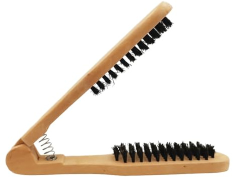 Pettine per raddrizzare i capelli, antistatico, a forma di V, per barbiere, salone, spazzola per capelli raddrizzatore pettine a forma di V