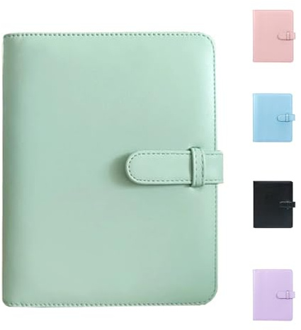 256 Pockets Mini Photo Album for Fujifilm Instax Mini 12 11 99 70 50S 40 26 25 9 8+ 8 7S, Polaroid Snap/PIC-300/SocialMatic & Zip Instant Photo Album for 54 x 86mm(2.1 x 3.4) Pictures (Mint green)
