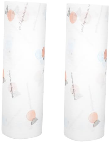 MUCKLILY 2 Rollos Papel De Cocina Multifunción De Toallas De Papel De Hogar para Limpiar y Secar La Cocina Reutilizable para Limpieza De Manos