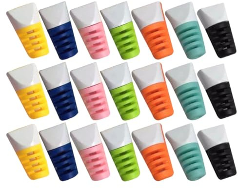 MALUGOGO 50Pcs Universal Charging Cable Protectors Sleeve, Sturdy Cord Protective Covers, Data Cable Sleeves Compatible with USB Chargers for Home and Office Use Random Color Random Color