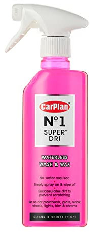 CarPlan No.1 Super Dri Waterless Car Wash & Wax, 600 ml