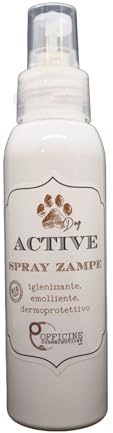 OFFICINE COSMECEUTICHE Pfotenspray - Beruhigendes Desinfektionsmittel mit ätherischen Ölen aus Cajeput, Salbei und Teebaum, 150 ml