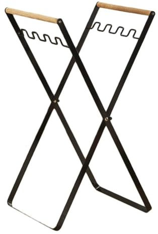 Pcivzxam Support de Sac Poubelle Pliable, Support de Sac Poubelle pour, et Facile à Utiliser