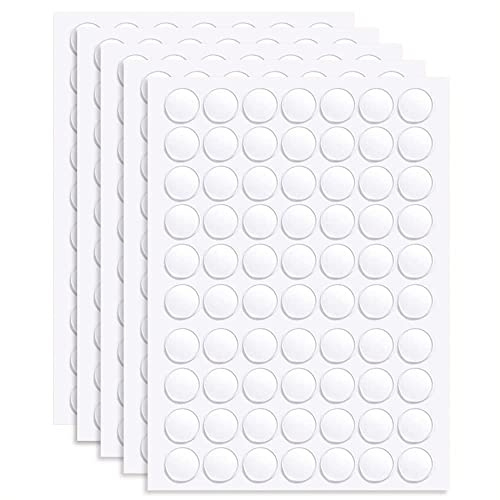 350 Pcs Balloon Adhesive Dots - Super Strong Double-Sided, Ideal for Balloon Decor at Birthdays, Weddings, Christmas. Reusable, Easy to use, Residue-Free on Smooth Surfaces.
