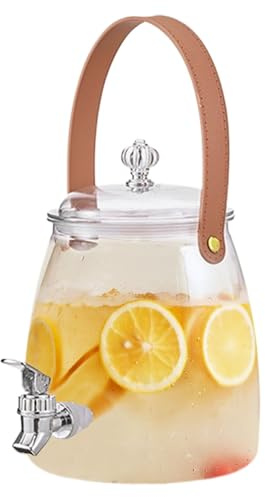 3L/5L/9L Drinks Dispenser | Fridge Water Dispenser with Tap | Juice Jug for Hot & Cold Water | Iced Beveragedispensers for Juice, Iced Tea, Cocktail, Picnic, BBQ, Parties, Counter