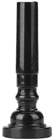 Akozon ABS-Waldhorn-Mundstück, Trompetenzubehör, Weiß (BLACK)