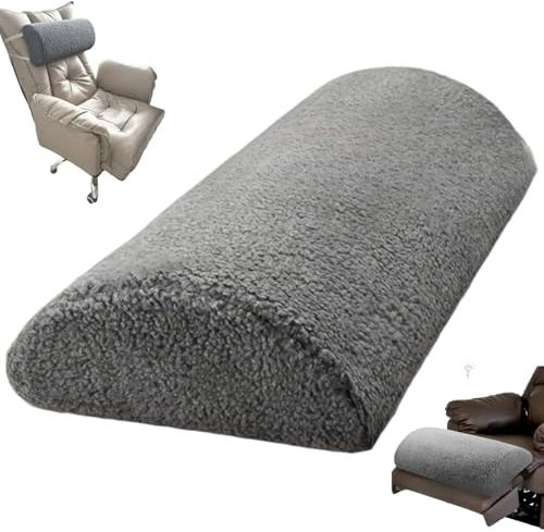 Cuscino poggiapiedi reclinabile Cuscino a mezzaluna con fascia elastica divano multifunzionale per testa/collo/vita/gamba 23x10x4 piedi, poltrona reclinabile, gamba, riposo, mezza P