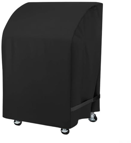 Opatiny SunPatio 2 Burner Gas Grill Cover, Heavy Duty Waterproof BBQ Cover for Weber Charbroil Nexgrill, 76x66x110cm & 82x61x110cm, Black