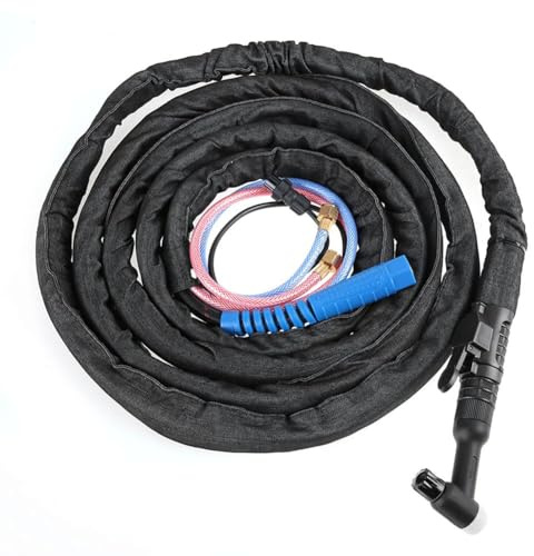 WIIYENA WP18 WIG-Schweißbrenner-Set mit 4 m wassergekühltem Kabel, 16 mm Mutteranschluss, 350 A Kapazität, für professionelles Schweißen