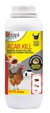 ACAR KILL 1L Soluzione Concentrata a Base Acqua Contro Acaro Pollino, Formiche e Pulci - Tecnologia Entrapping, Rapida Azione, Senza Sostanze Attive Insetticide - Per Interni e Esterni