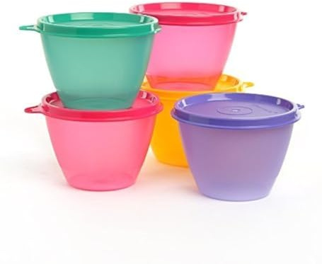 Tupperware Bowled Over 450ml (5er Set) sortiert