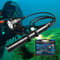 Odepro WD70 Taucherleuchten 3000 Lumen Taucher Taschenlampe Split Tauchtaschenlampe Geteiltes Tauchlicht Wasserdichtes Handlicht für professionelle Tauchsportaktivitäten im Freien usw
