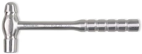 Beta 1377INOX 230 - Martelli con testa tonda e penna sferica per calderai e lattonieri in acciaio inossidabile