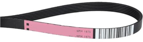 ensipart Keilriemen 1975 PH6 kompatibel mit AEG 1258288222 Antriebsriemen für Trockner kompatibel mit Bosch 00118373 kompatibel mit Whirlpool 481281728433 C00377964 kompatibel mit Küppersbusch 440727