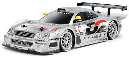 Tamiya 58731 1:10 RC MB CLK-GT-R 1997 TC-01 - ferngesteuertes Auto, Fahrzeug, Modellbau, Zusammenbauen, Hobby, RC Bausatz, unlackiert