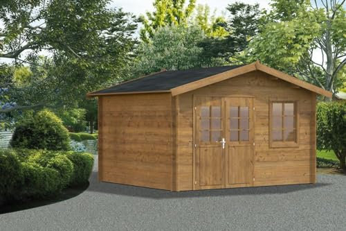 Casetta in legno impregnato DOROTHY cm. 380x337 senza Pavimento