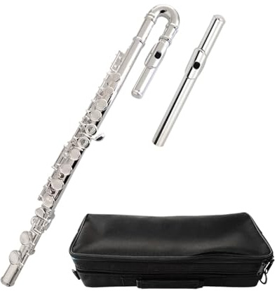 flûte traversière Sac ordinaire de flûte à bouche incurvée pour débutant école de Performance professionnelle
