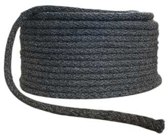 Baumwollkordel 5mm Kordel aus Baumwolle in 26 Farben (1633 - dunkelgrau, 50 Meter)