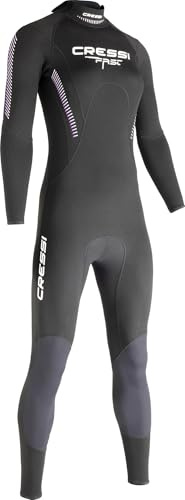 CRESSI seit 1946 Fast Laady Einteiliger Neoprenanzug 1mm Schwarz/Grau XL/5