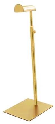 Baoblaze Handtaschen-Präsentationsständer, Desktop-Taschenhalter-Handwerk, moderner Kunstständer, Handtaschenständer, Damen-Präsentationsständer für den, Gold A Head