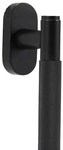 UPVC Window Handle Brass Knurled Window Lock Handle Highest Safety Casement Lever Modern Design and Door Accessories(D)