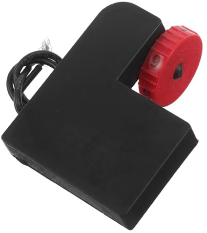 Healeved Controlador de Velocidad Variable para Amoladora Angular con Interruptor de Gatillo y Perilla Giratoria, Material Plástico y Metal, Adecuado para Proyectos Pesados Color Aleatorio