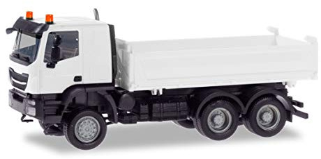 herpa 095327 – Mercedes Benz Atego 13, Ziegler Z-Cab Feuerwehrauto, Cars, Rotes Miniatur Auto, Modellbau, Miniaturmodelle, Sammlerstück, Kunststoff - Maßstab 1:87, Weiß