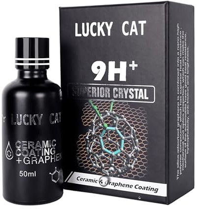 2020 High Gloss 9H+ Nano Ceramic Coating Car kit,Anti-Scratch Super Hydrophobic Liquid Pro Premium Ceramic Cating Car Polish Paint Sealant Protection-50ml