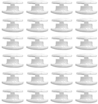 EXCEART 200Pcs Replacement Mask Clip Protective Mask Buckle White Retaining Buckle for Strap Connection Anti-Slip Hook for DIY Craft Accessories for Making