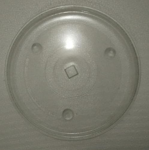 28 cm dicke qualität mikrowellenherde glas drehplatte quadratische loch glas schale quadratisch kern
