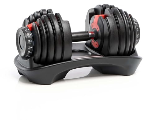 LUXTRI Verstellbare Kurzhantel mit Drehmechanismus Gewicht einstellbar von 2,5 bis 24 kg einstellbare Hantel Training Hantelset für Zuhause Kurzhantelset