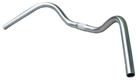 Fahrradlenker mit Klemme, 25,4 Mm Stark, Premium Fahrradlenker, Flache Stange für Rennräder, Fahrradzubehör, 56 cm Aluminiumlegierung