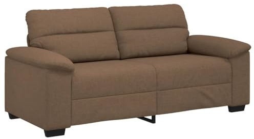 vidaXL 2-Sitzer-Sofa Braun 180x81x84 cm Stoff