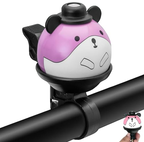 Pink Bike Bell for Adults,Loud Universal Bicycle Bell for Handlebars,Micro Scooters,Cycling Accessories Gift,Bike Accessories,Bike Accessories for Women