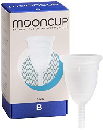 Mooncup Menstruationstasse aus Silikon, Größe B, 2 Stück
