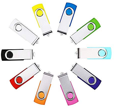 Anloter - Paquete de 10 unidades de memoria USB 3.0 de 8 GB (8 GB/3.0)