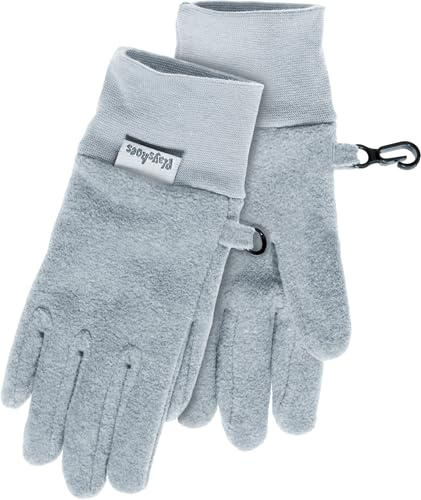 Playshoes unisex fingerhandske fleece, GRÅ, 3 (ca. 4-6 Jahre)