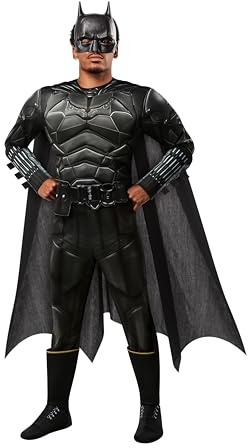 Rubie's Official DC The Batman, Batman Adult Costume, Adult Superhero Fancy Dress