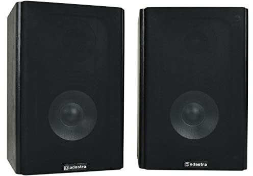 Adastra Altavoces de estantería Studio Sound de Rango Completo suministrados en Pares, Potencia máxima de 160 W, 4 ohmios