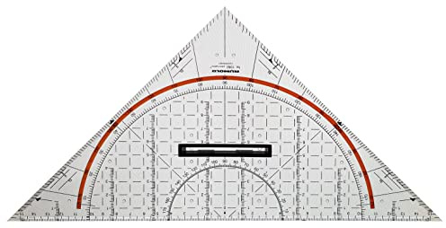 Rumold TZ- und Geometriedreieck (325mm mit Griff)