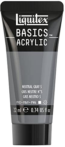 Liquitex LQX ACRILICO BASICS 22ML GRIS NEUTRO 5