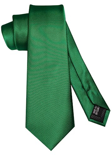 JEMYGINS Schmale Einfarbige Herren krawatte mit einer Vielfalt an Farben - 7cm
