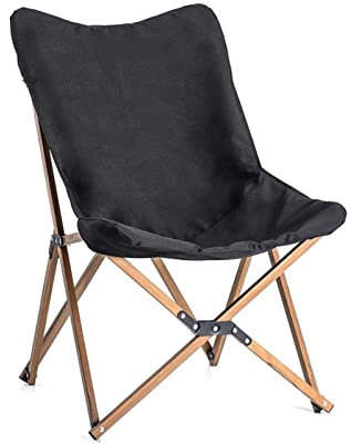 Klappbarer Stuhl, tragbar, Ultraleicht, für den Außenbereich, zusammenklappbar, fauler Rückenlehnenstuhl, Campinghocker, Angeln, Picknicksitz Good